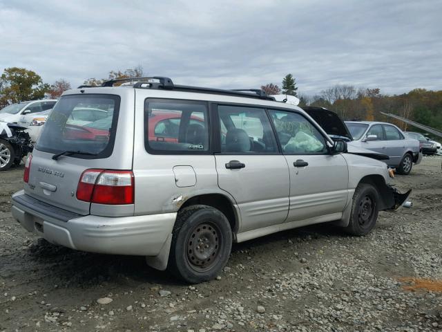 JF1SF65601H735948 - 2001 SUBARU FORESTER S SILVER photo 4