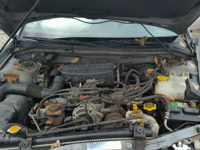 JF1SF65601H735948 - 2001 SUBARU FORESTER S SILVER photo 7
