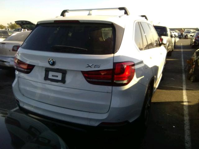 5UXKR6C54F0J78994 - 2015 BMW X5 XDRIVE5 WHITE photo 4