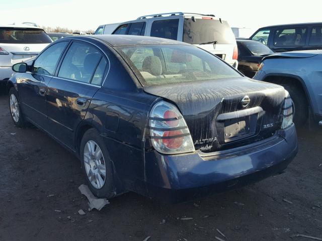 1N4AL11E55N487692 - 2005 NISSAN ALTIMA S BLUE photo 3