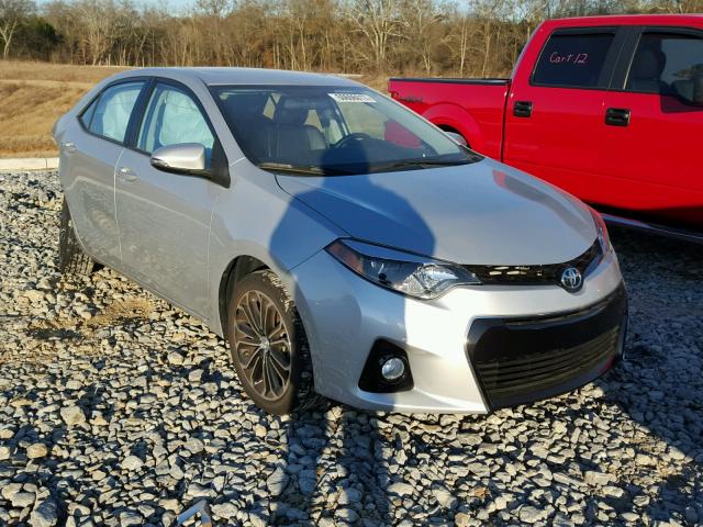 5YFBURHE8GP539211 - 2016 TOYOTA COROLLA L SILVER photo 1