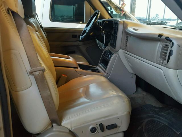 3GKEC16Z14G332981 - 2004 GMC YUKON XL C BEIGE photo 5