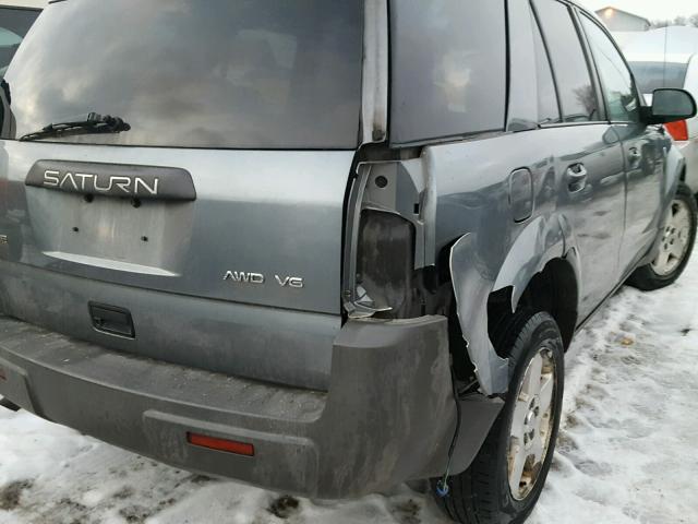 5GZCZ63415S858978 - 2005 SATURN VUE GRAY photo 9