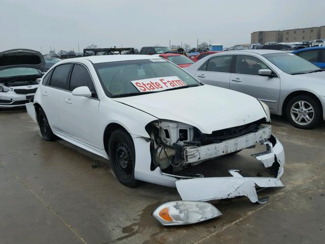 2G1WA5EK8A1168787 - 2010 CHEVROLET IMPALA LS WHITE photo 1