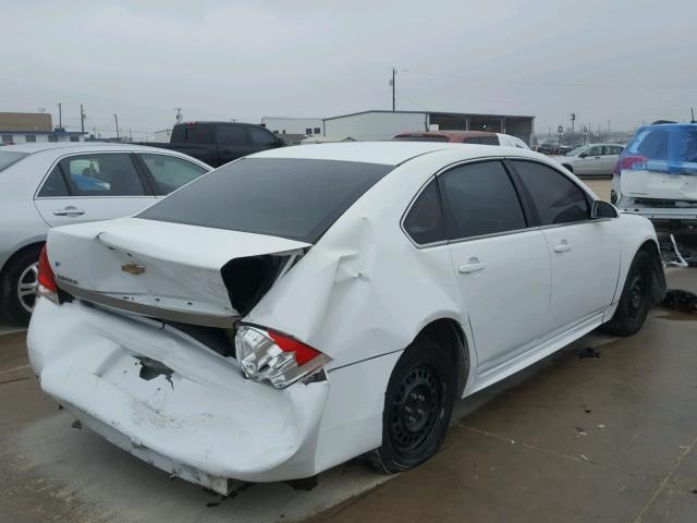 2G1WA5EK8A1168787 - 2010 CHEVROLET IMPALA LS WHITE photo 4