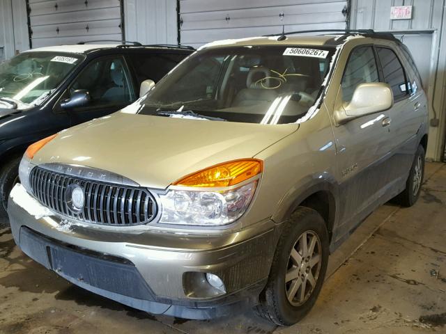 3G5DA03E63S555786 - 2003 BUICK RENDEZVOUS BEIGE photo 2