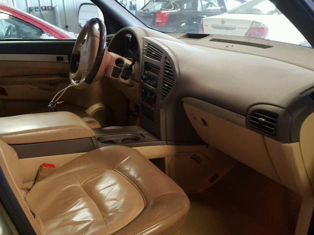 3G5DA03E63S555786 - 2003 BUICK RENDEZVOUS BEIGE photo 5