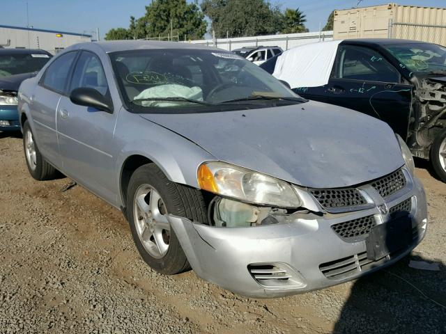 1B3EL46X25N666877 - 2005 DODGE STRATUS SX GRAY photo 1