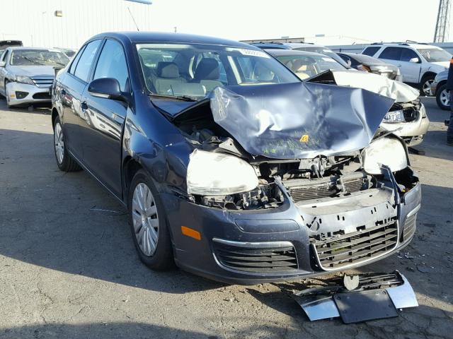 3VWJZ7AJ5AM084029 - 2010 VOLKSWAGEN JETTA S BLUE photo 1