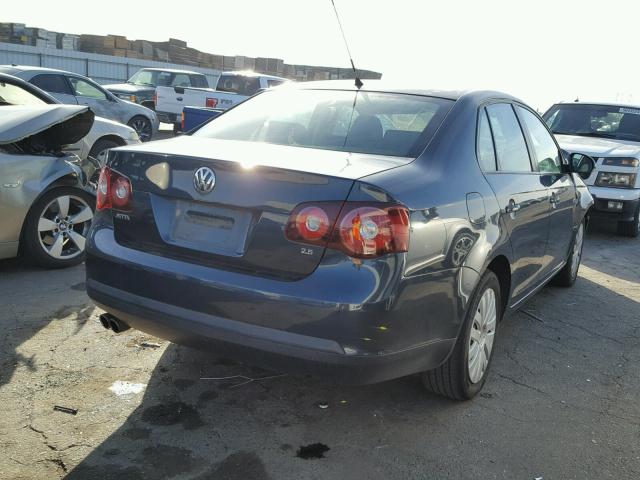 3VWJZ7AJ5AM084029 - 2010 VOLKSWAGEN JETTA S Mavi foto 4