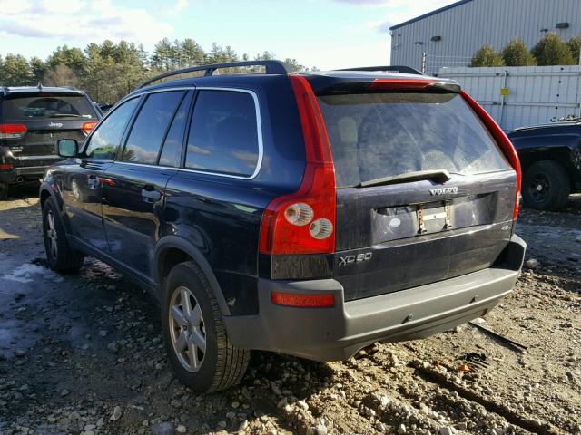 YV4CZ592661259189 - 2006 VOLVO XC90 BLUE photo 3