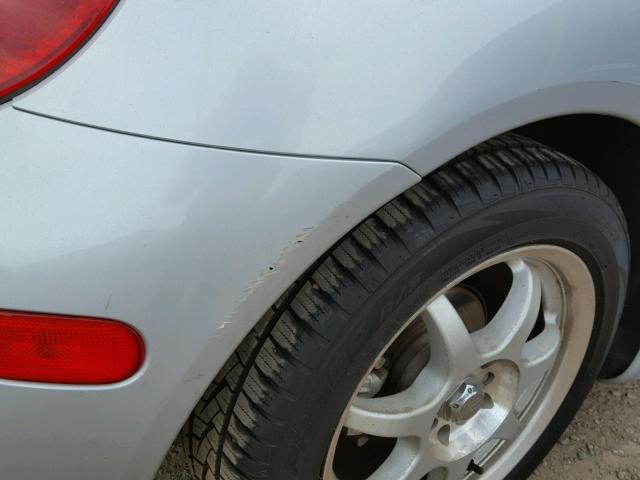 3VWCK21C12M440561 - 2002 VOLKSWAGEN NEW BEETLE 银色 照片 9