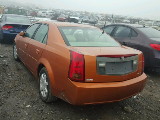 1G6DM57NX30126149 - 2003 CADILLAC CTS ORANGE photo 3