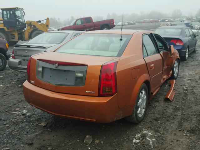 1G6DM57NX30126149 - 2003 CADILLAC CTS ORANGE photo 4