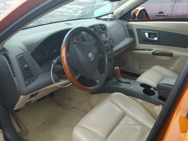 1G6DM57NX30126149 - 2003 CADILLAC CTS ORANGE photo 5