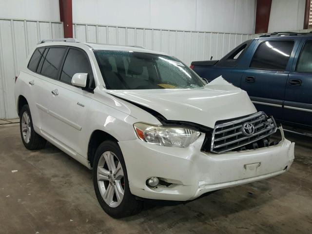 JTEDS42A482062425 - 2008 TOYOTA HIGHLANDER WHITE photo 1