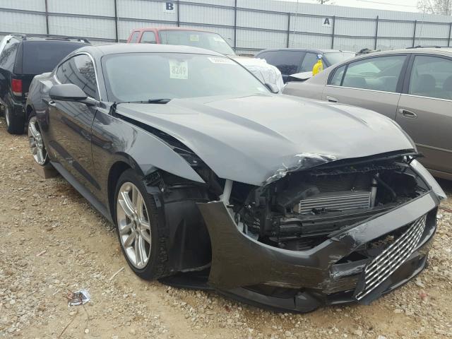 1FA6P8TH4G5247563 - 2016 FORD MUSTANG GRAY photo 1