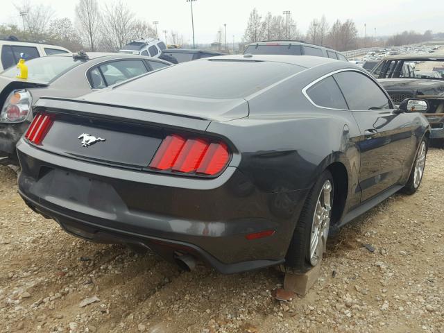 1FA6P8TH4G5247563 - 2016 FORD MUSTANG GRAY photo 4