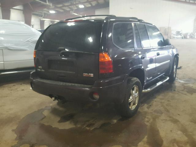 1GKDT13SX82101448 - 2008 GMC ENVOY MAROON photo 4