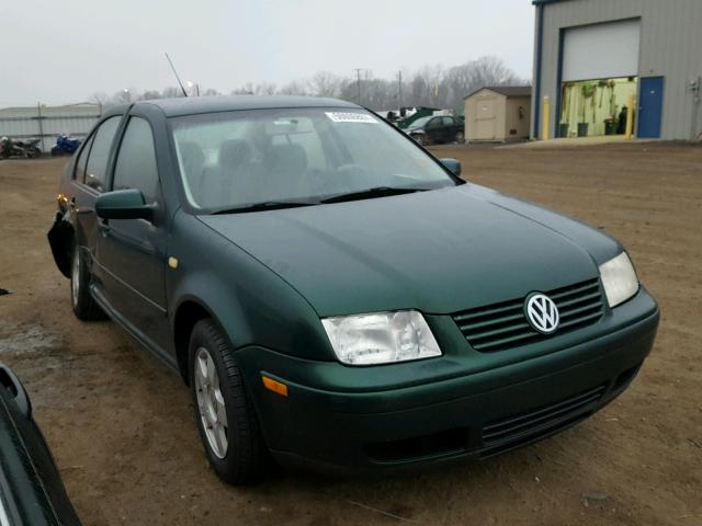 3VWSA29M0XM100045 - 1999 VOLKSWAGEN JETTA GLS GREEN photo 1