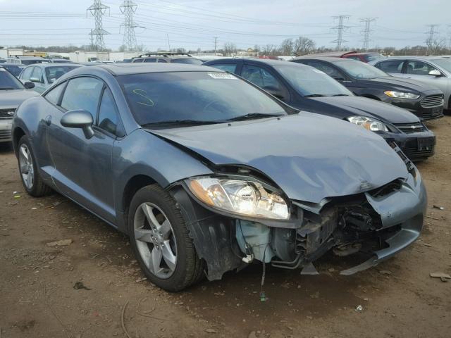 4A3AK34T67E012698 - 2007 MITSUBISHI ECLIPSE GT GRAY photo 1