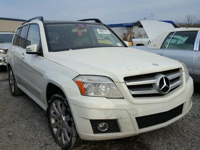 WDCGG5GB6BF642781 - 2011 MERCEDES-BENZ GLK 350 WHITE photo 1