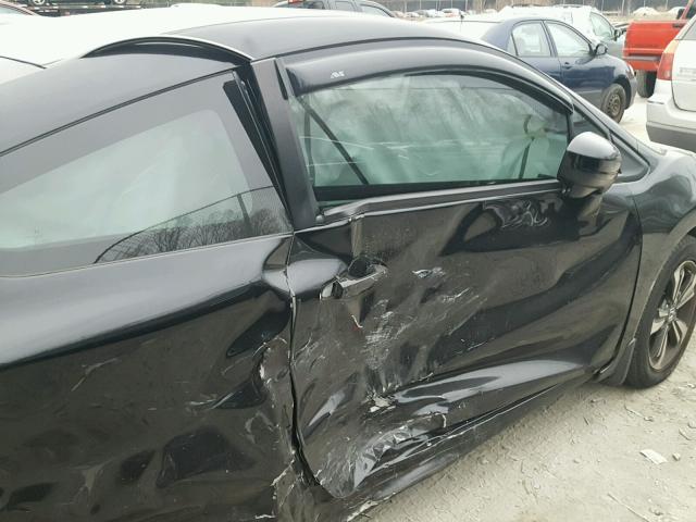 2HGFG3B87EH514376 - 2014 HONDA CIVIC EX შავი ფოტო 9