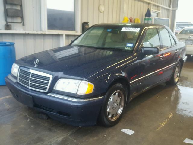 WDBHA29G0YA840733 - 2000 MERCEDES-BENZ C 280 BLACK photo 2