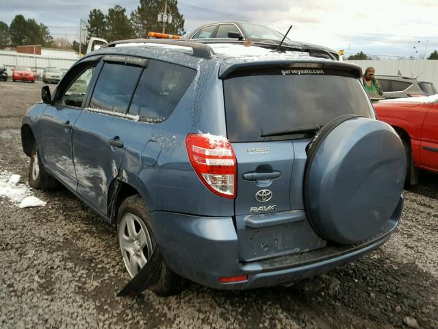 2T3JF4DV4CW188750 - 2012 TOYOTA RAV4 BLUE photo 3