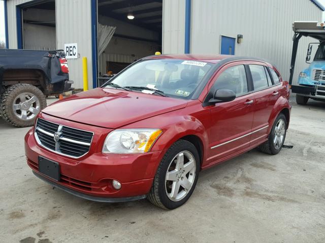 1B3HE78K07D600184 - 2007 DODGE CALIBER R/ RED photo 2