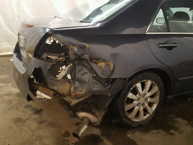 1HGCM66506A068908 - 2006 HONDA ACCORD EX CHARCOAL photo 9