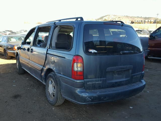 1GNDX03E74D109632 - 2004 CHEVROLET VENTURE BLUE photo 3