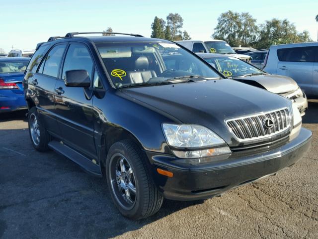 JTJGF10U620144867 - 2002 LEXUS RX 300 BLACK photo 1