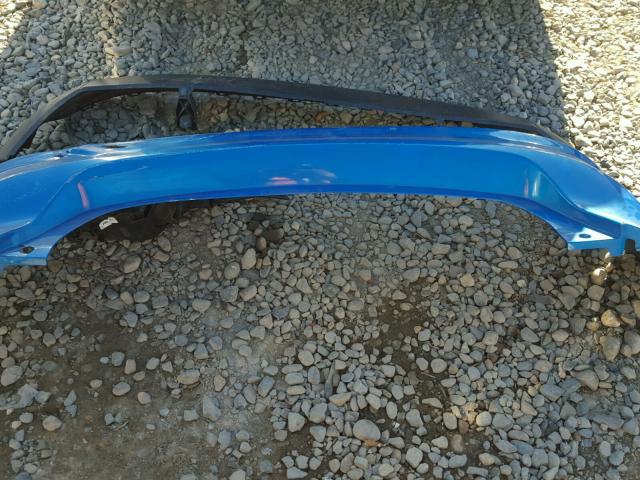 1FAHP3M26CL274002 - 2012 FORD FOCUS SEL BLUE photo 9