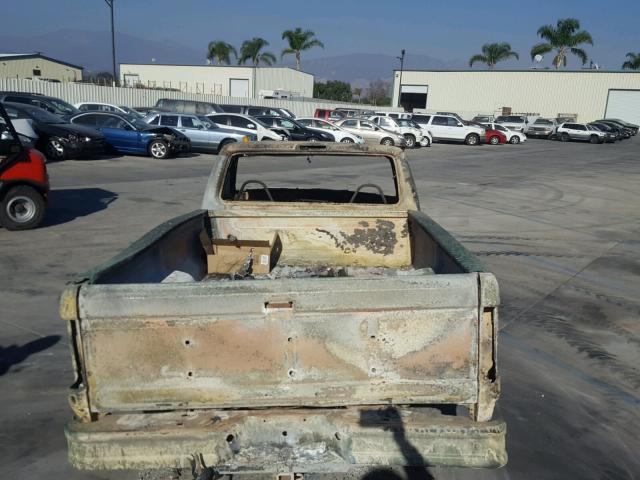 1FTEF15N6SNB74756 - 1995 FORD F150 BURN photo 9