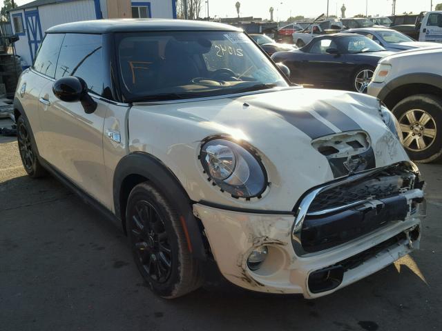 WMWXP7C58F2A41399 - 2015 MINI COOPER S WHITE photo 1