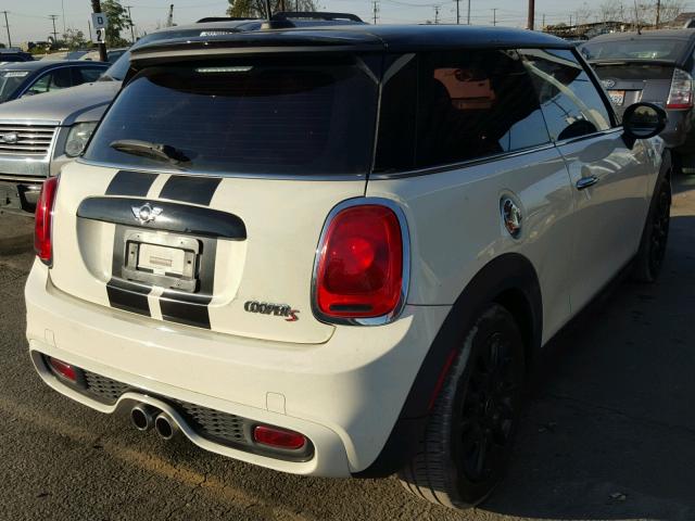 WMWXP7C58F2A41399 - 2015 MINI COOPER S WHITE photo 4