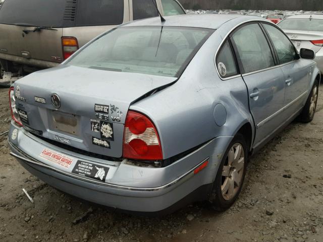 WVWRH63B72P078317 - 2002 VOLKSWAGEN PASSAT GLX BLUE photo 9