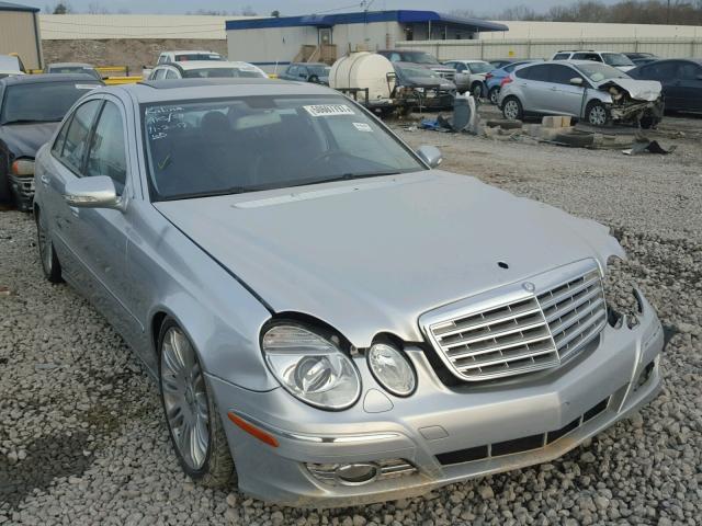 WDBUF72X68B211429 - 2008 MERCEDES-BENZ E 550 SILVER photo 1