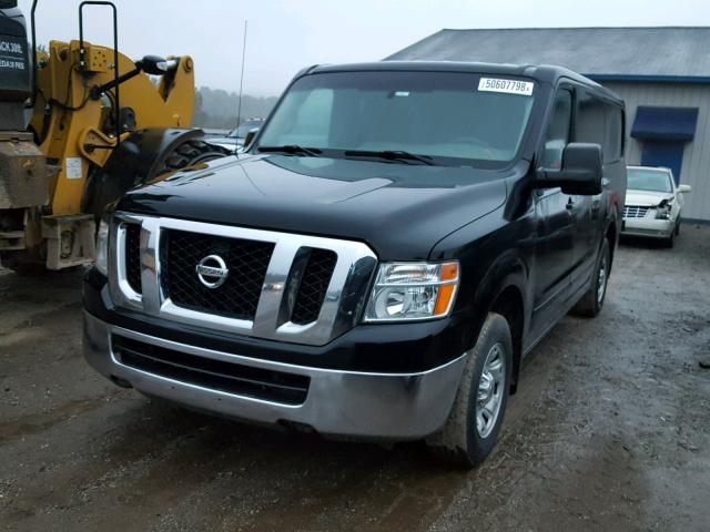 1N6BF0KY5DN105715 - 2013 NISSAN NV 1500 BLACK photo 2