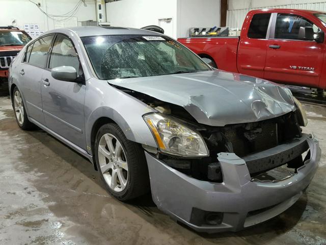 1N4BA41E68C827413 - 2008 NISSAN MAXIMA SE SILVER photo 1