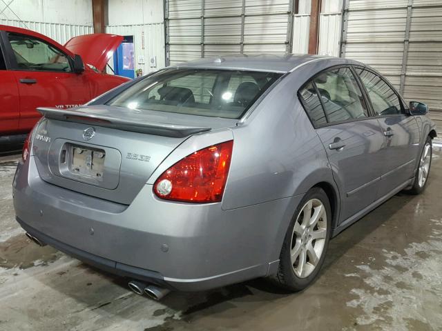 1N4BA41E68C827413 - 2008 NISSAN MAXIMA SE SILVER photo 4