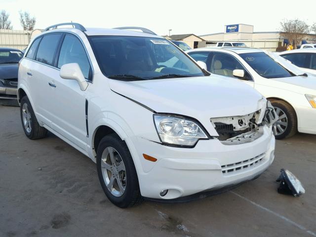 3GNFL3EK3DS526674 - 2013 CHEVROLET CAPTIVA LT WHITE photo 1