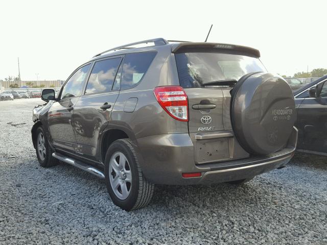 2T3ZF4DV9CW114520 - 2012 TOYOTA RAV4 GOLD photo 3