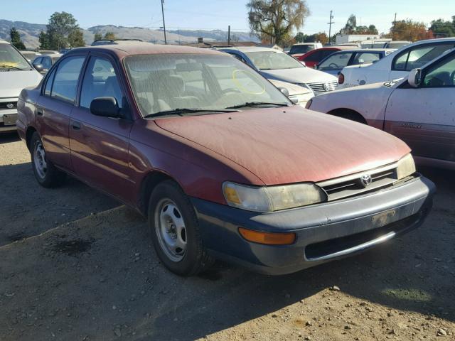 1NXBA02E1TZ485580 - 1996 TOYOTA COROLLA RED photo 1