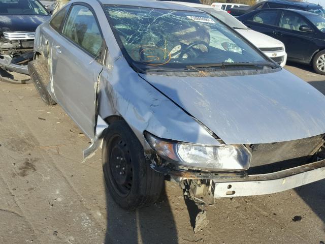 2HGFG1B64AH517457 - 2010 HONDA CIVIC LX SILVER photo 9