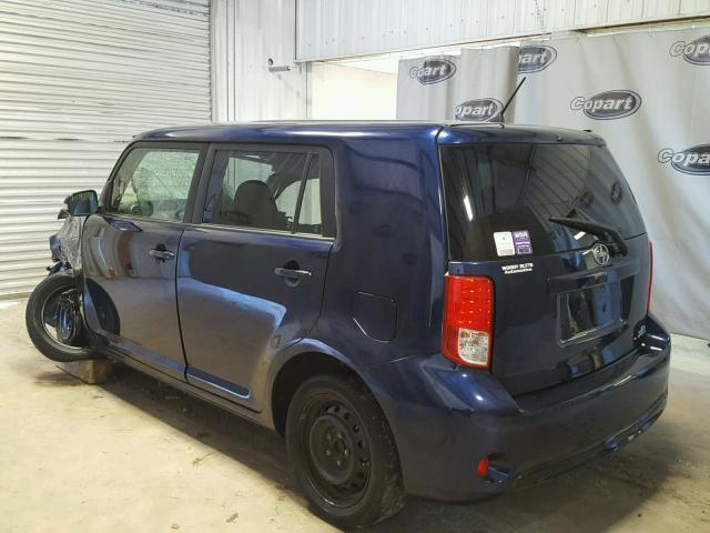 JTLZE4FE8EJ050931 - 2014 TOYOTA SCION XB BLUE photo 3