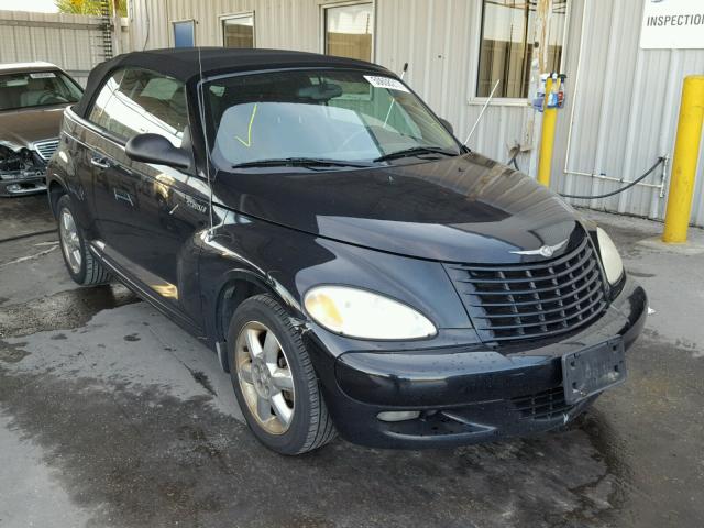 3C3EY55E25T505536 - 2005 CHRYSLER PT CRUISER BLACK photo 1