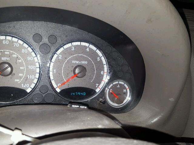 1J4GL58K06W118736 - 2006 JEEP LIBERTY LI RED photo 8