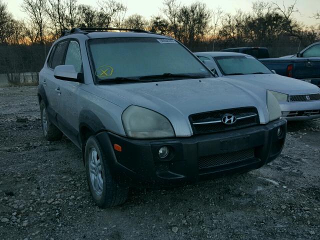 KM8JN12D16U439958 - 2006 HYUNDAI TUCSON GLS SILVER photo 1